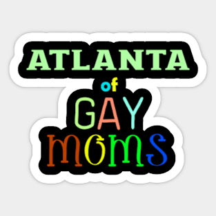 lgbt pride Atlanta Sticker